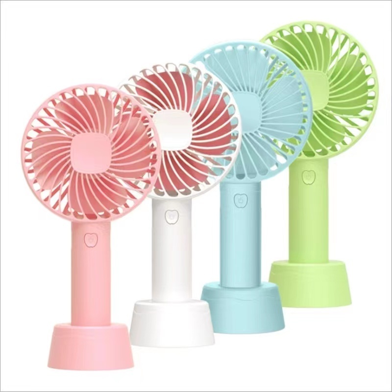 New OEM Accepted Mini Portable Handheld Fan 3 Speed Small Electric Table Fan USB Rechargeable Sports Air Cooling Pocket  Fan