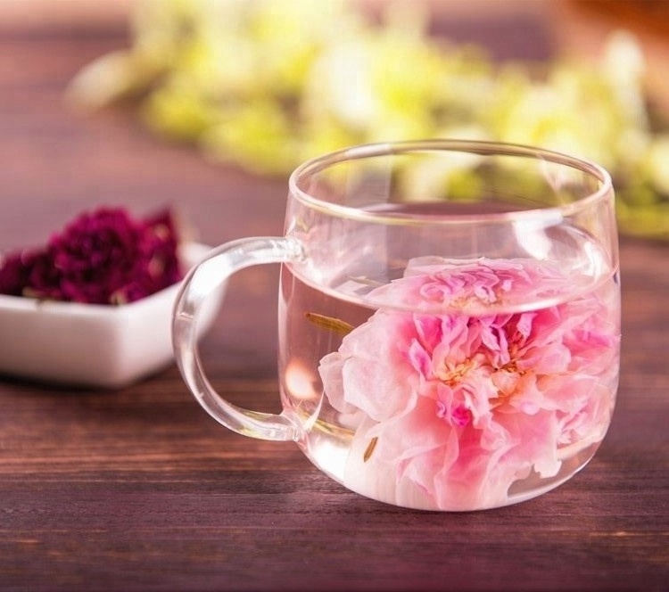 OEM Available Factory Wholesale Organic Blooming Rose Flower Rose Corolla Tea