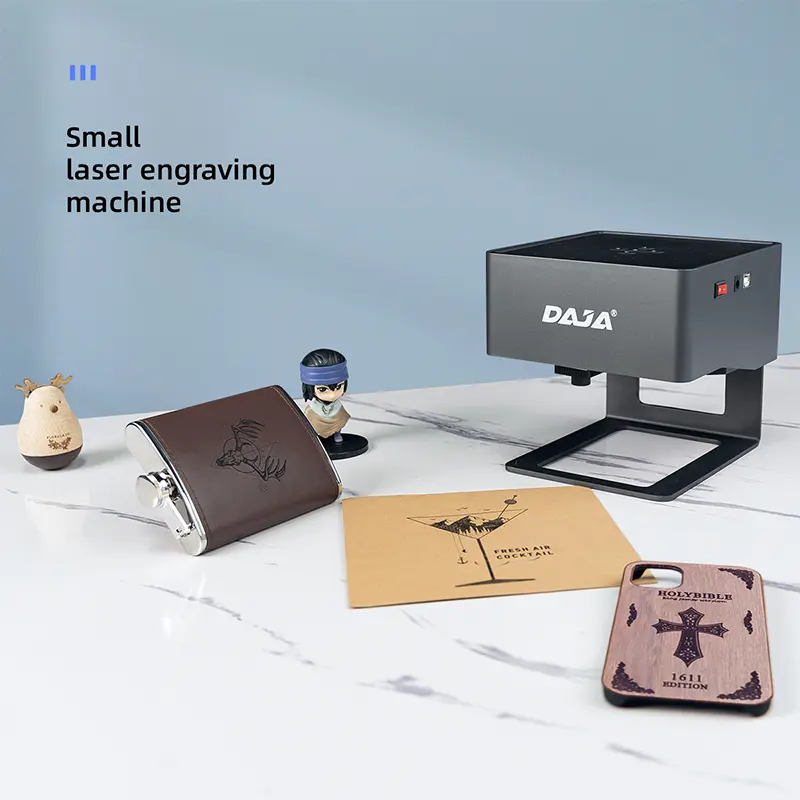 DAJA DJ6 Laser engraving mini portable marking printer mini lettering Electric Wood carving machine For Wood Plastic Leather