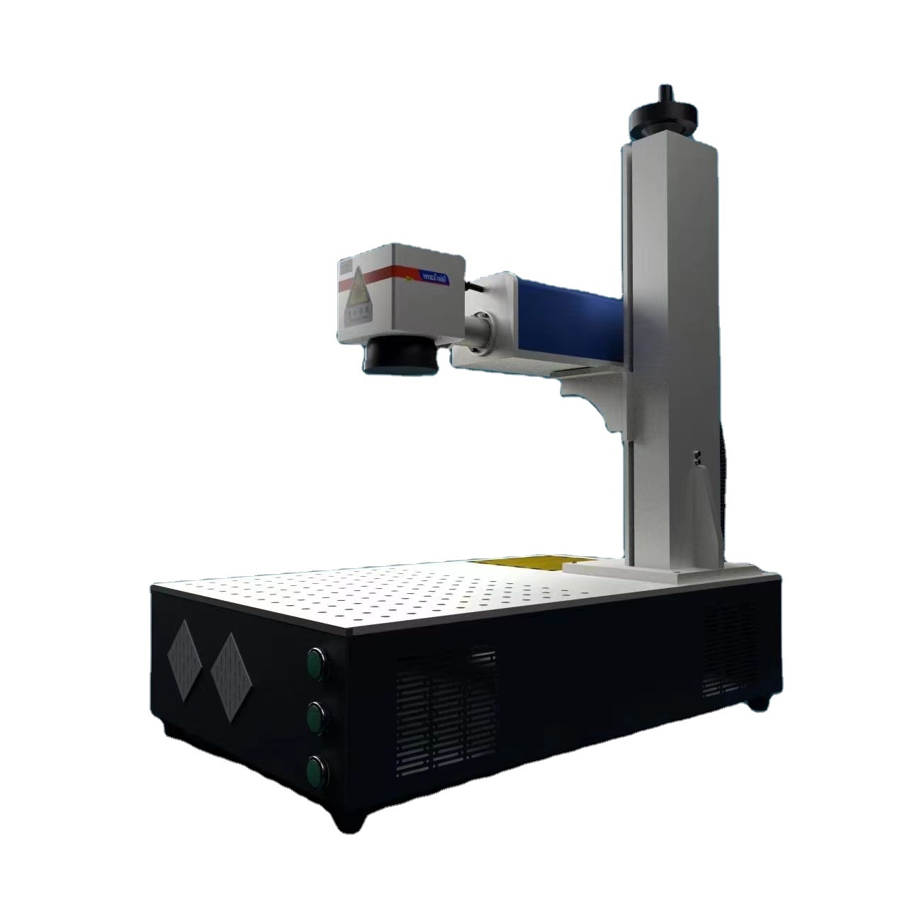 20W Desktop Mini Galvo Scanner All In One 20W 30W Max Fiber Laser Nameplate Marking Machine