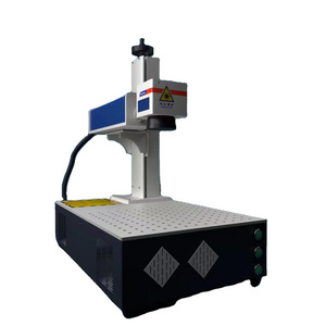 20W Desktop Mini Galvo Scanner All In One 20W 30W Max Fiber Laser Nameplate Marking Machine