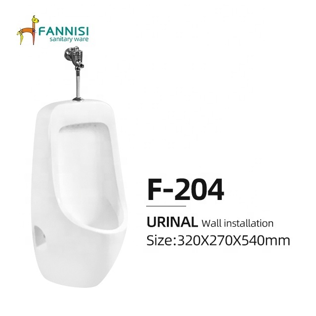 Automatic Reactive flushing Bathroom sensor urine bowl ceramic urinal for men used