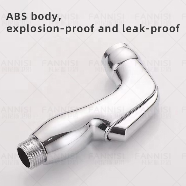 FANNISI Bathroom ABS plastic toilet shower portable bidet attachment shattaf sprayer bidet faucet