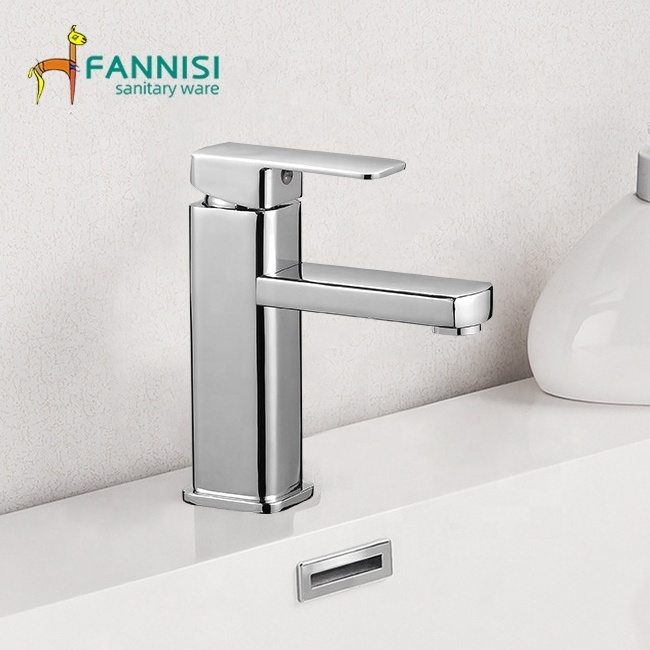 FANNISI top quality kitchen chromed waterfall square faucet adjustable tap extender bathroom drink water faucet