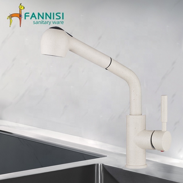 FANNISI crea kitchen faucet silver beige colour kitchen faucets with drinking water tap