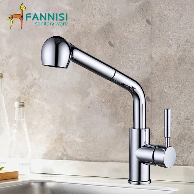 FANNISI crea kitchen faucet silver beige colour kitchen faucets with drinking water tap