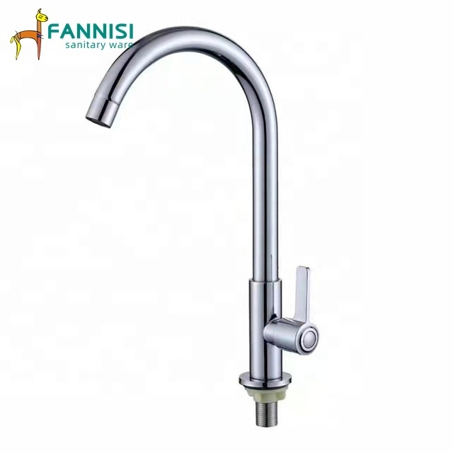 High quality low price zinc single handle chrome bathroom faucets hot and cold water mixer faucet