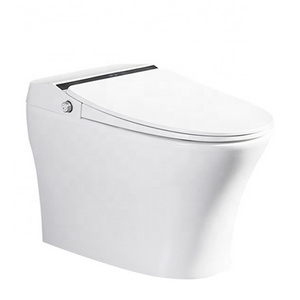 China luxury full funtion self cleaning heated automatic siphonic electronic closestool bidet wc intelligent smart toilet bowl