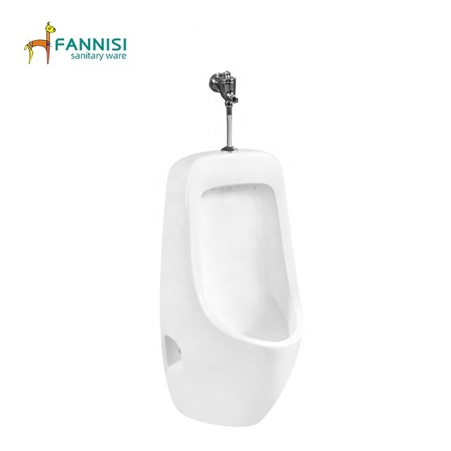 Automatic Reactive flushing Bathroom sensor urine bowl ceramic urinal for men used