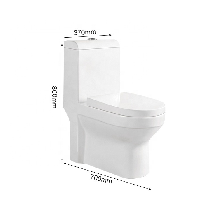 FANNISI  best selling in middle east Iraq Kuwait market ceramic sanitary ware wash down one piece toilet with bidet