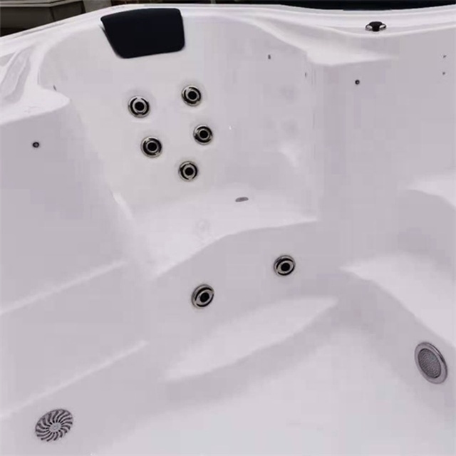 Factory Sell Luxury Freestanding Bath Tub 2 Person Hot Tub Custom Massage Bathtub With Spa