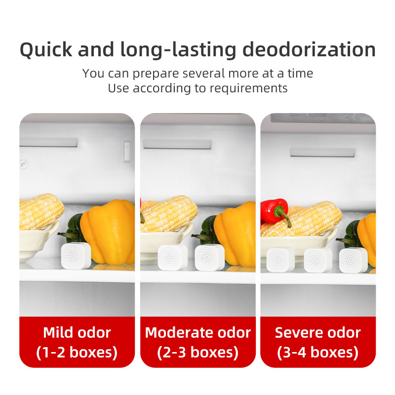 Household Refrigerator Deodorizing Box Bamboo Charcoal Bag Fridge Purifying Air Remove Odors Bag for Kitchen