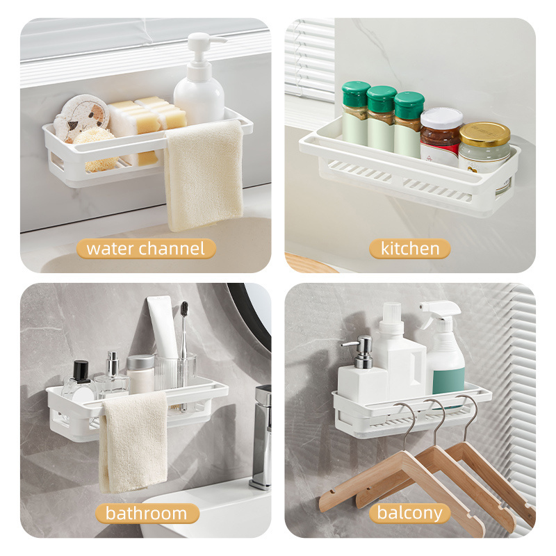 New Household Hanging Storage Organizer for Kitchen Sink Faucet Sponge Soap Cloth Drain Rack