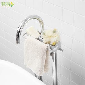 Pot holders dish towel wall hanging drain basket faucet dish cloth towel sink special storage rack