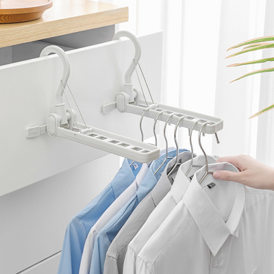 New Design hanger storage artifacts magic clothes rack to hang clothes home drying rack dormitory folding