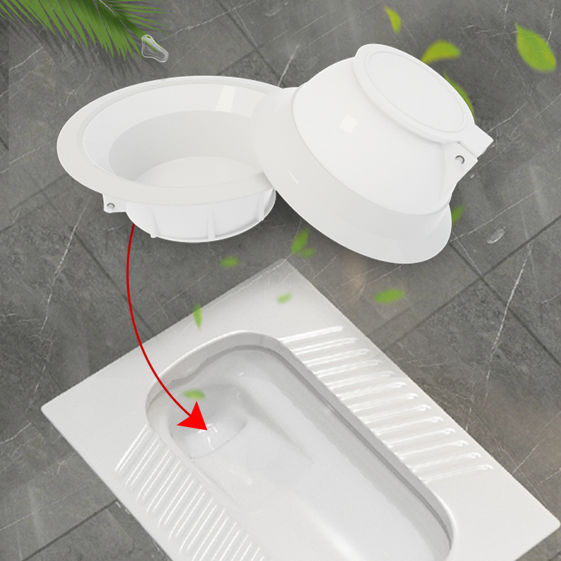 Toilet deodorizer cover Silicone pad Toilet Sewer deodorizer odor insect resistant cover Plugged