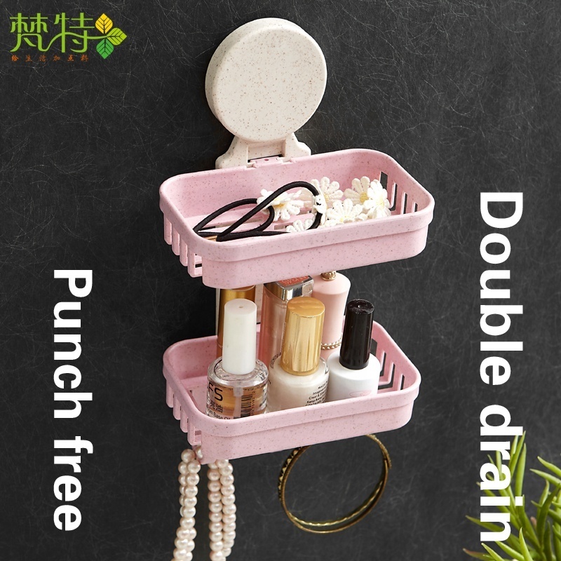 Bathroom Shower Soap Box Dish Storage Plate Tray Holder Case Soap Holder Housekeeping Container Organizers Design Style Modern