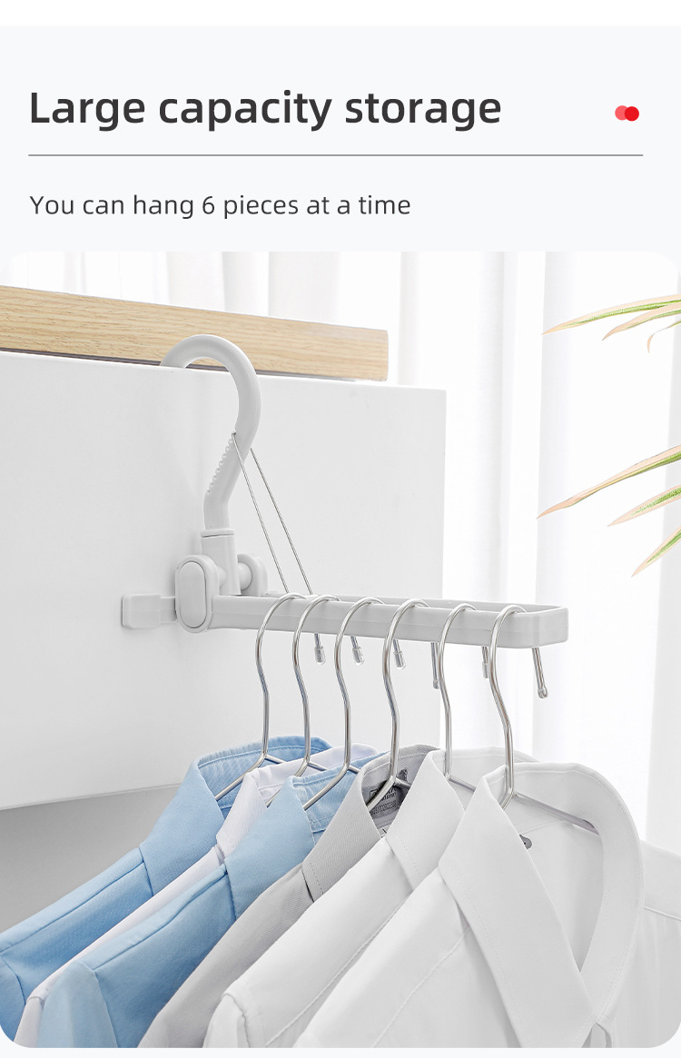 New Design hanger storage artifacts magic clothes rack to hang clothes home drying rack dormitory folding