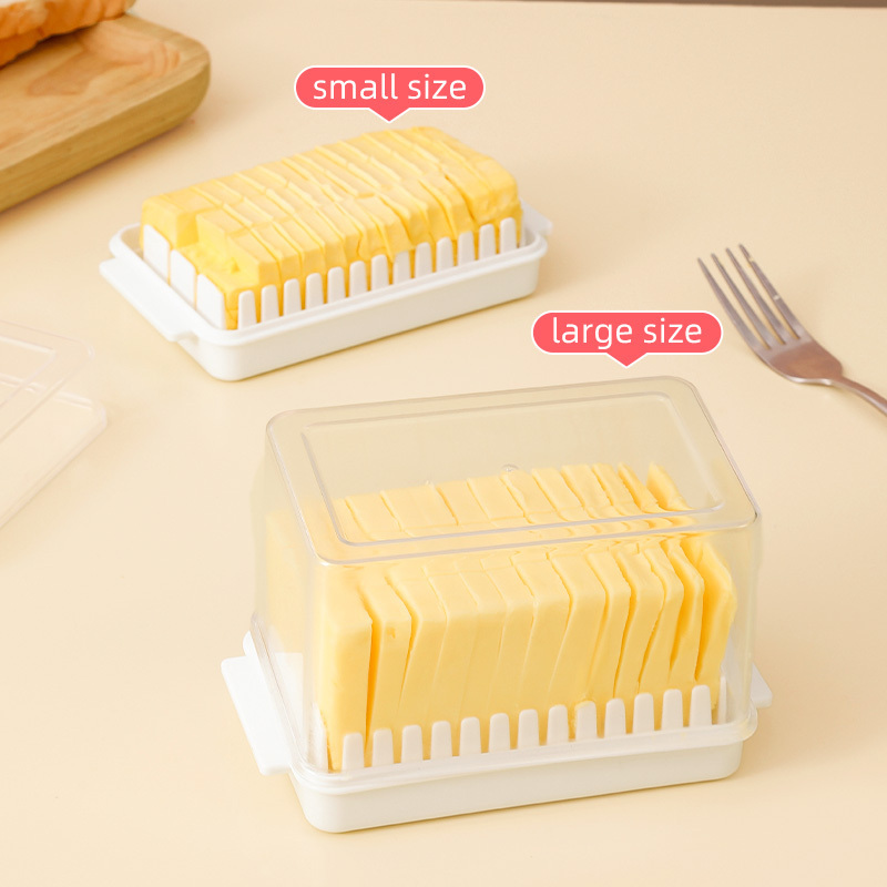 Butter block cutting machine butter cut storage box Cheese storage box Storage Cases