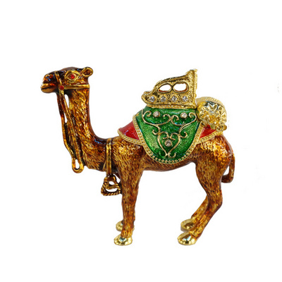 Camel metal gift box Arab jewelry box