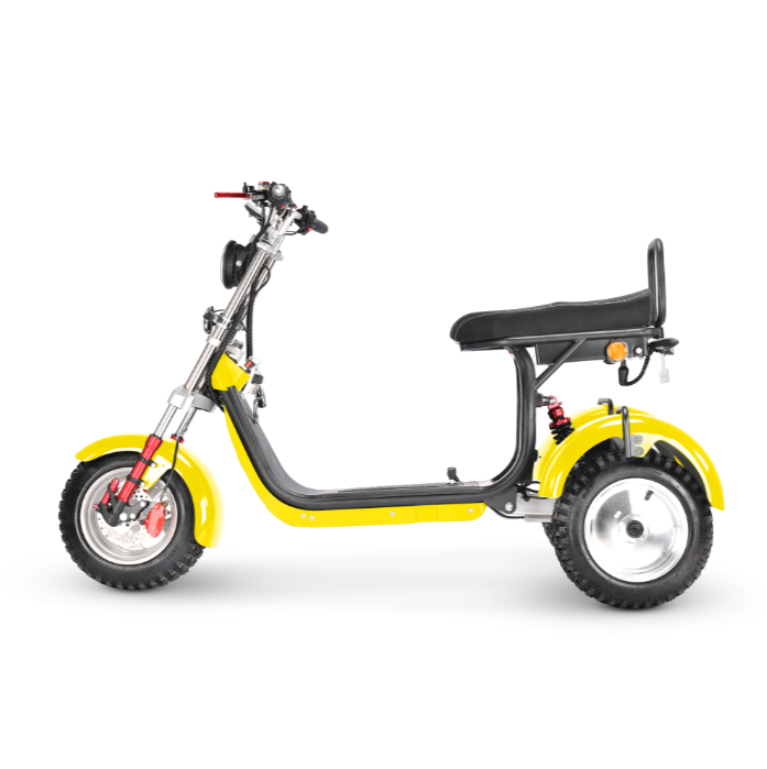 China Dual Motor 4000W Off Road Tricycle Citycoco Europe Warehouse Three Wheel Big Fat Tire Electric City Coco Scooter For Adult