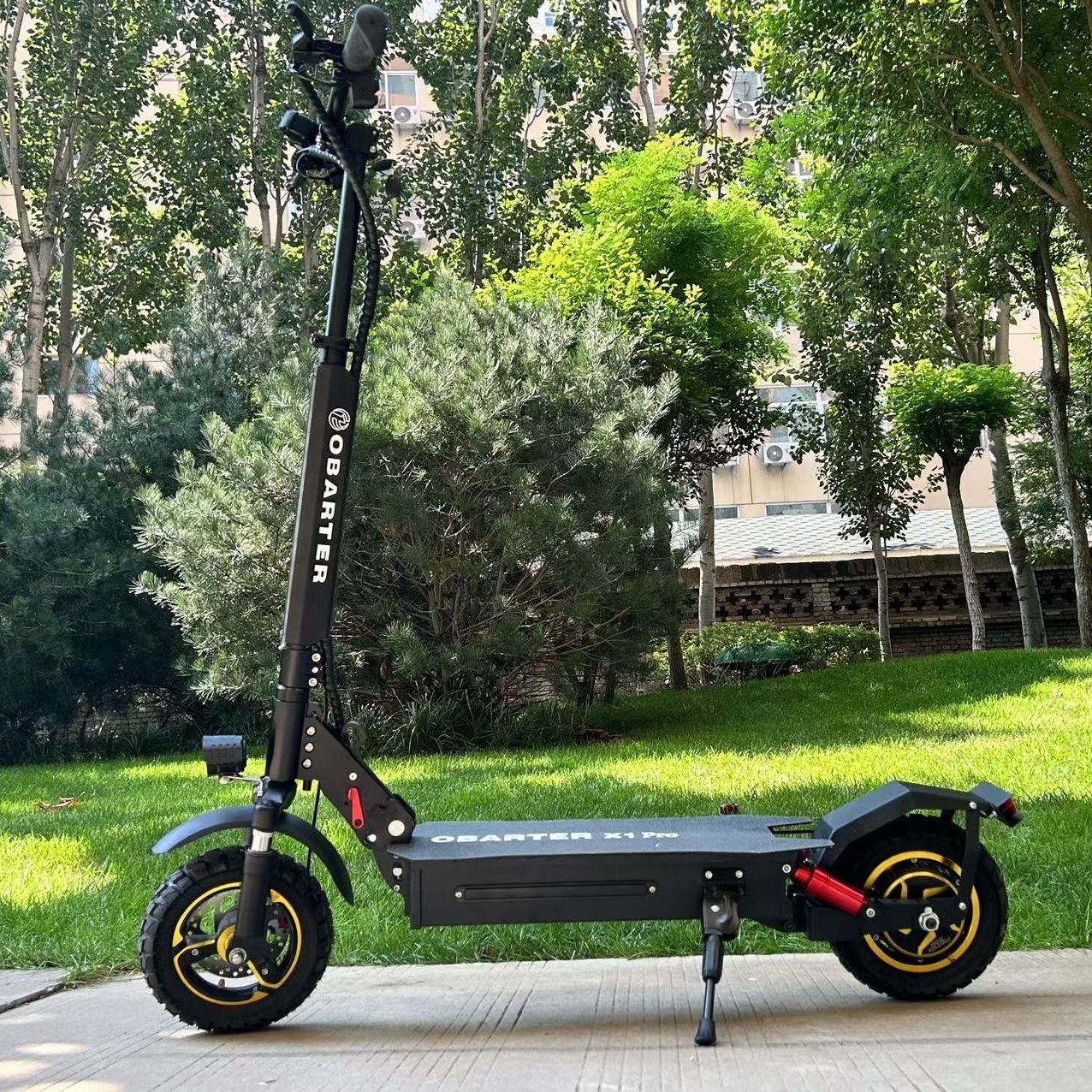 Obarter 1000W X1Pro Foldable Escooter Usa Eu Warehouse Free Shipping Off Road Tire Folding Two Wheel Electric Scooter For Adults