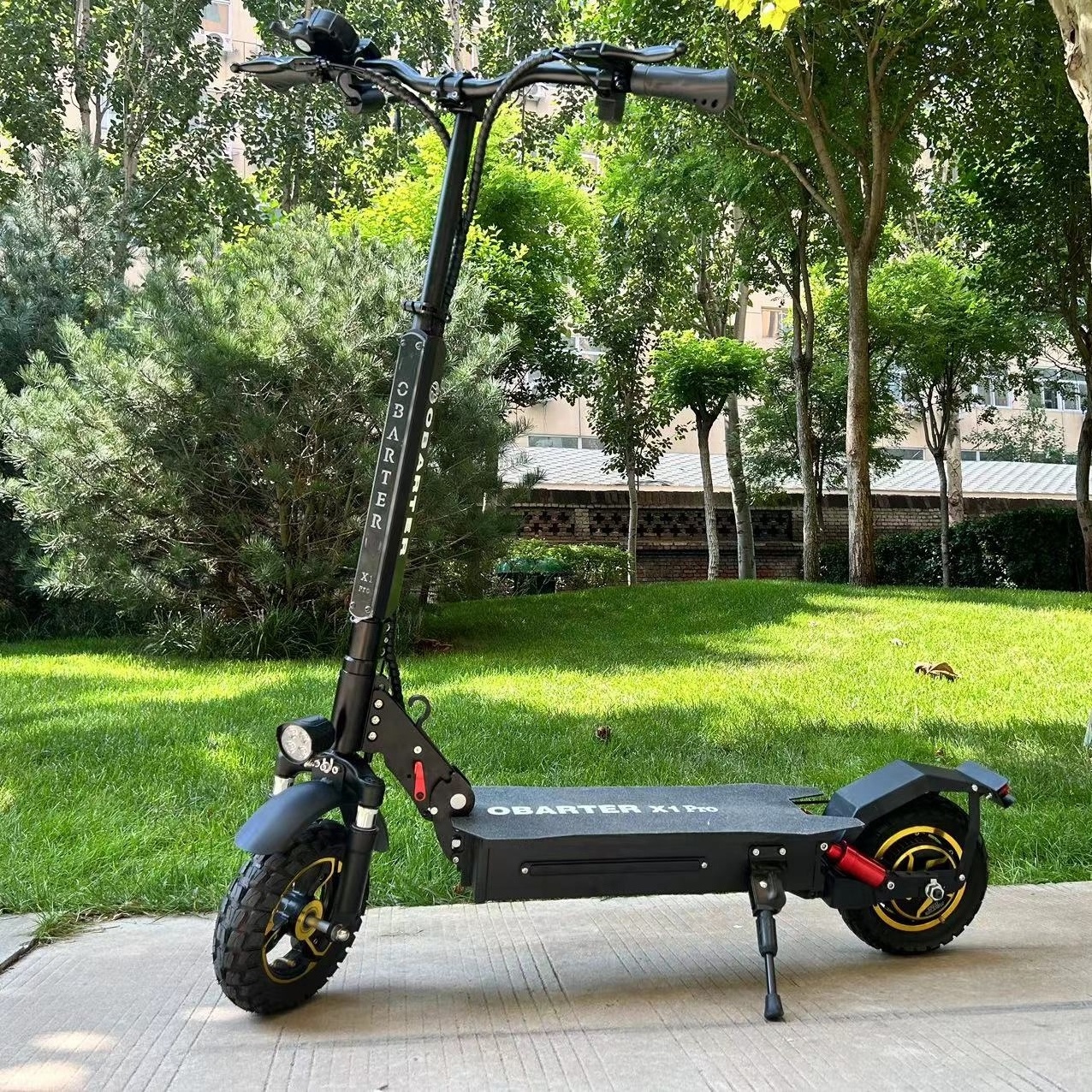 Obarter 1000W X1Pro Foldable Escooter Usa Eu Warehouse Free Shipping Off Road Tire Folding Two Wheel Electric Scooter For Adults