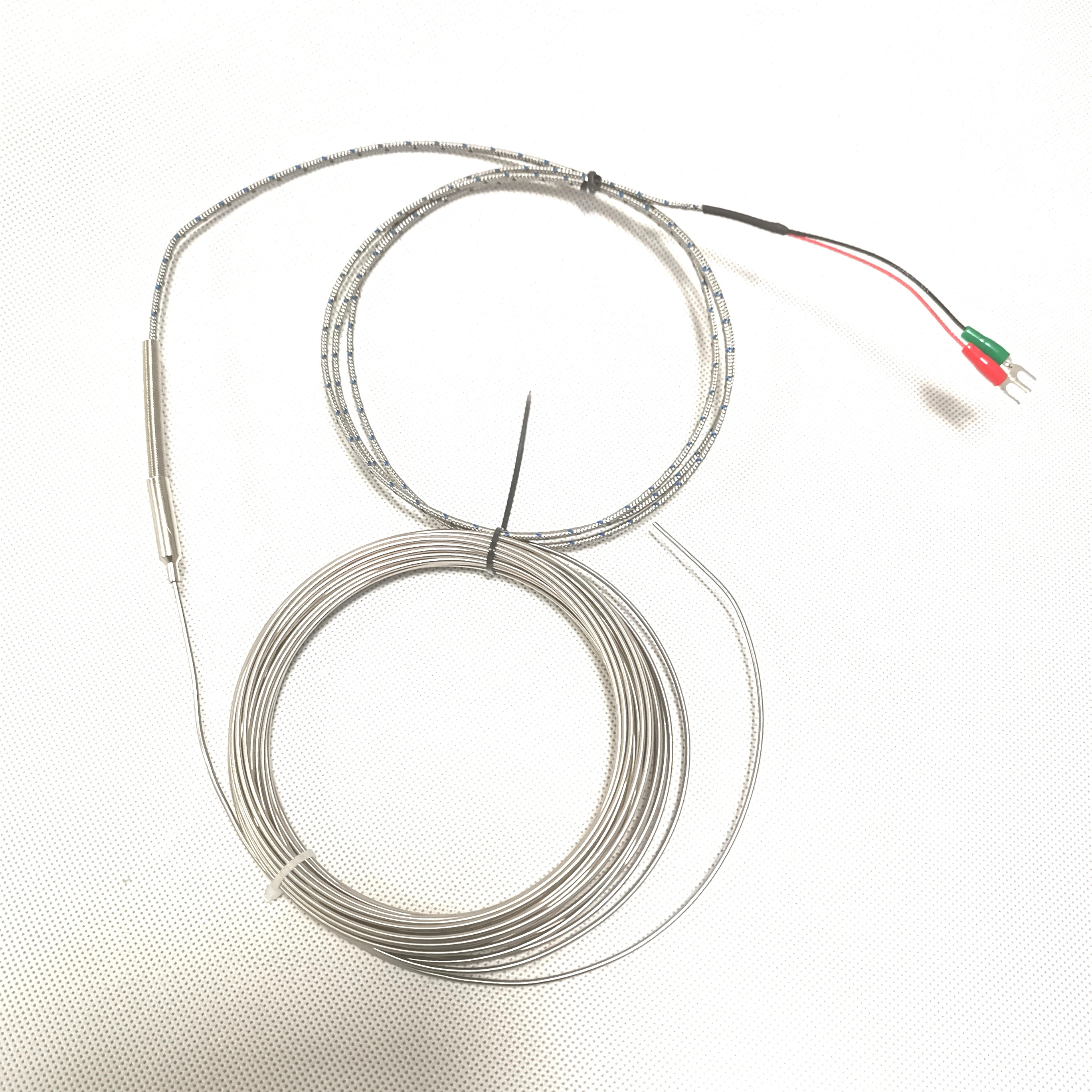 1.5 *150mm  ultra fine probe type J type,K type  thermocouple temperature  sensor 2 wire