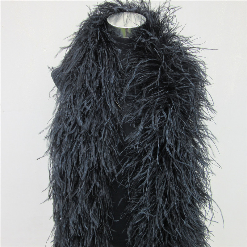 1-20ply Decorative Feather ostrich Boa, Price for 1 layers