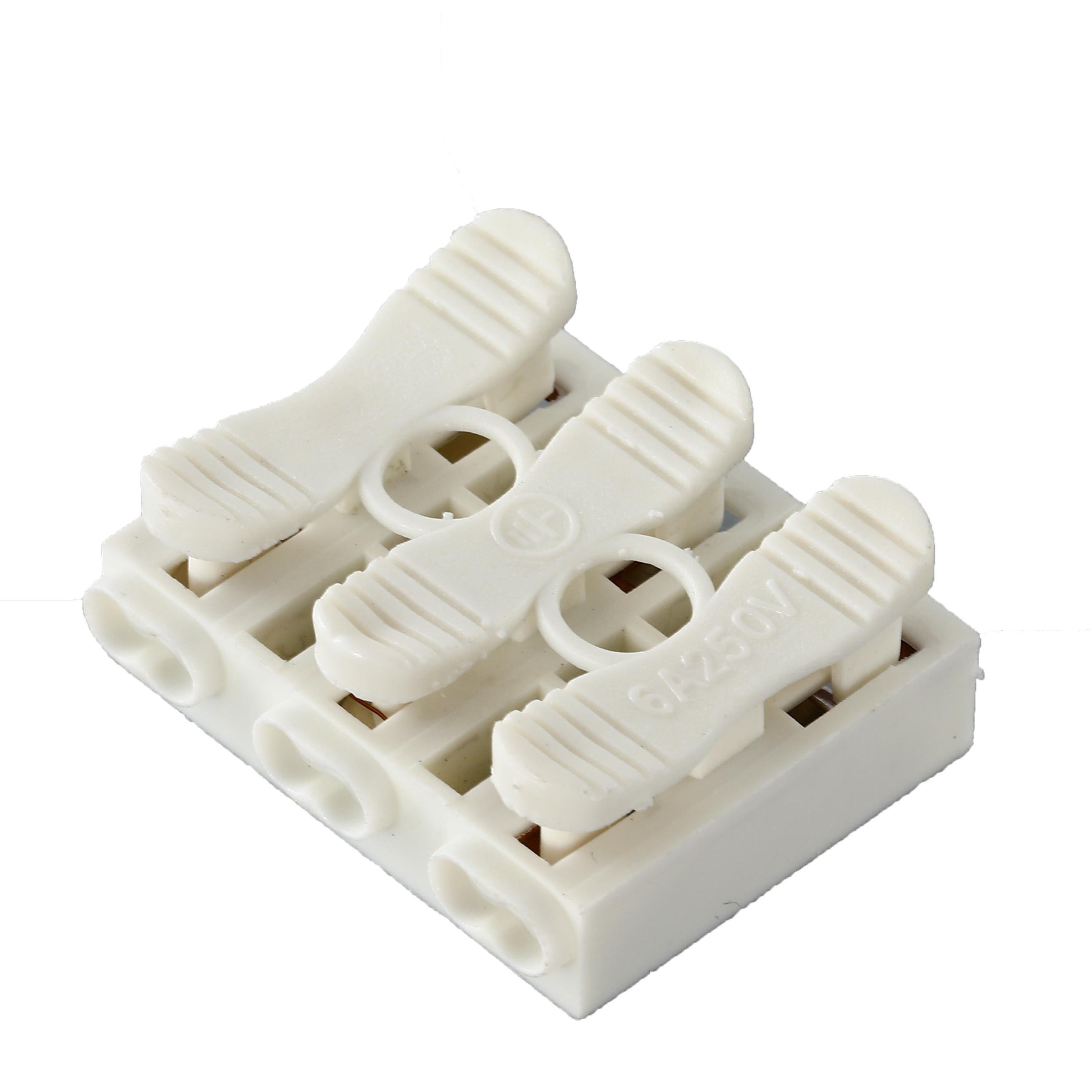 0.3-2.5 flat one minute two terminal connector ZQ-1 / 2 / 3    1 in 2 out wire connector