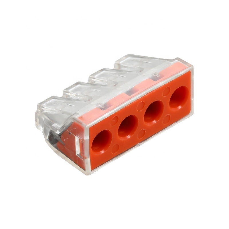 electronic equipment Plastic Shell Crimp Fast Connection Terminal 4 pin 773-173 Cable Wire Connectors