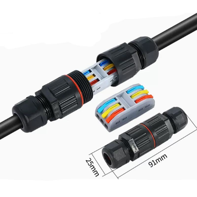 IP68 waterproof  wire connectors terminals electric cable wire connector Quick Fast IP68 Waterproof Connectors 3pin 5pin