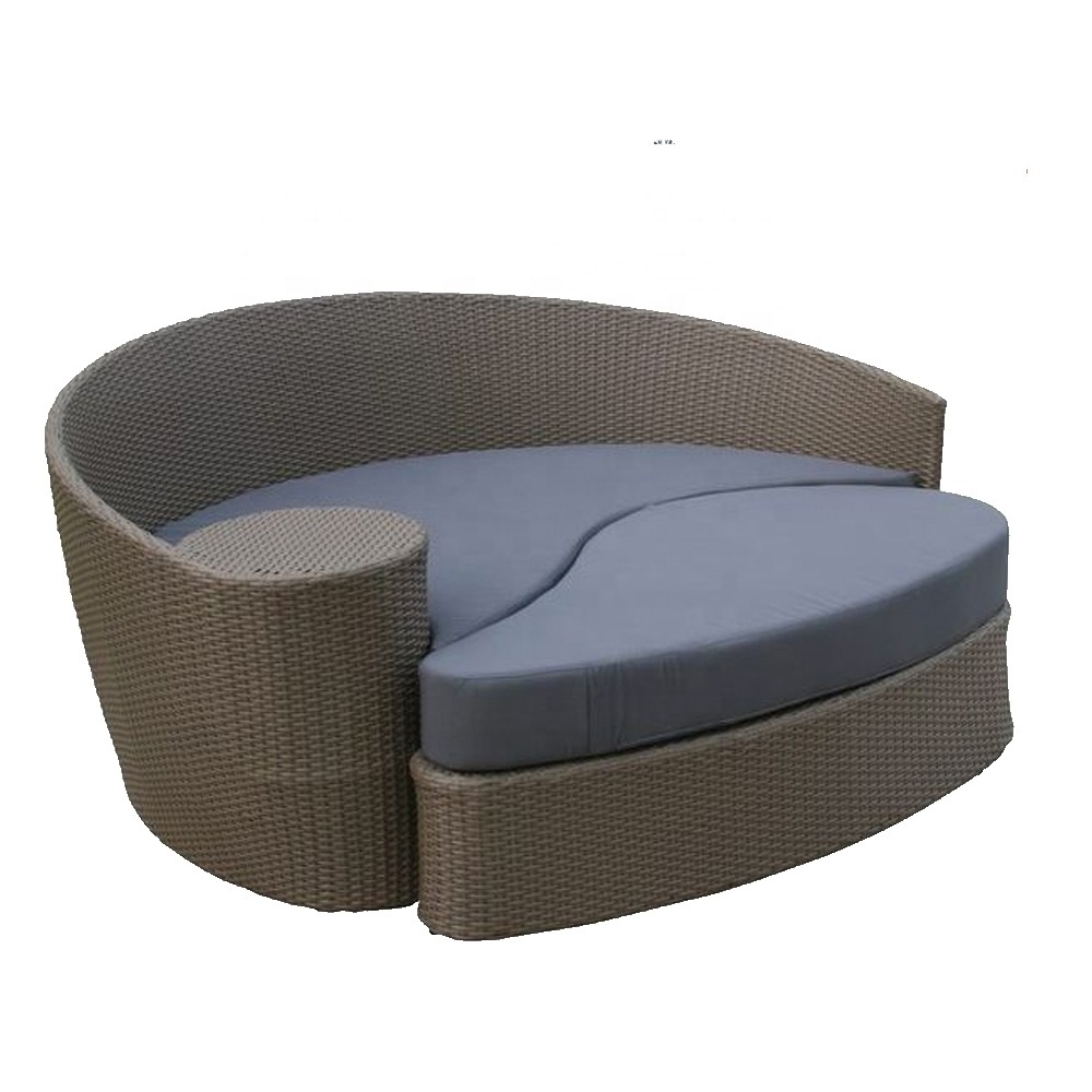 A6085SF wicker sofa bed garden rattan sofa bed