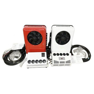 24v Truck Sleeper Parking Cooler Ac Kit Car 12v Compressor Electric Tractor Cab Air Conditioner