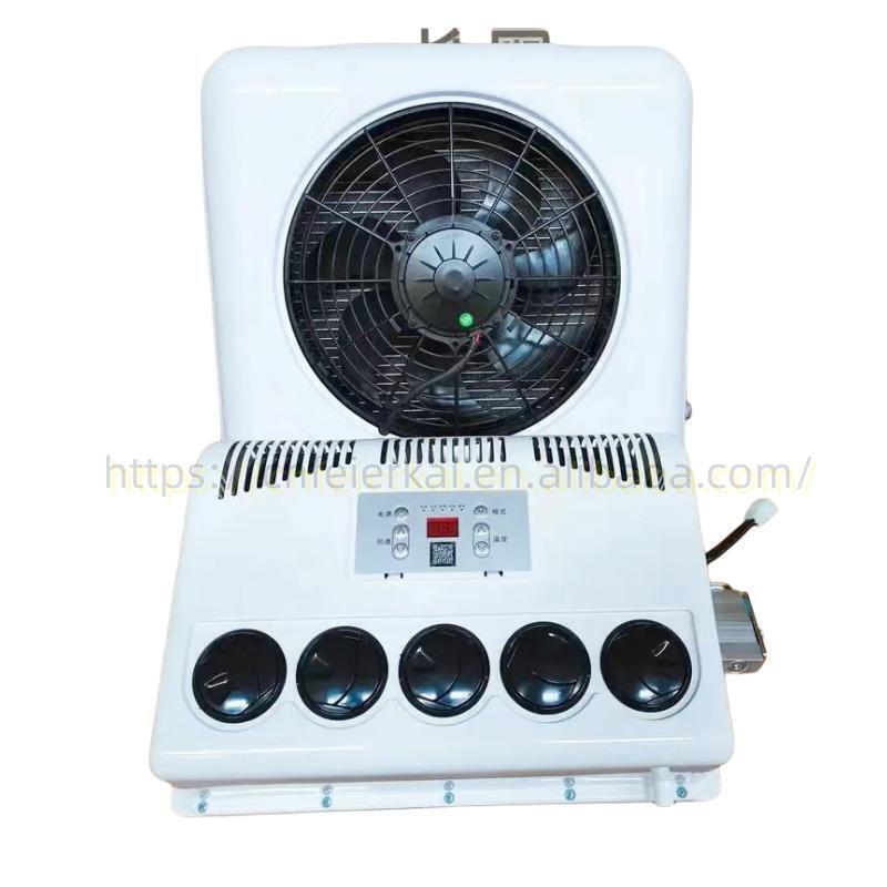 Parking Cooler Ac 12v Car Compresor Kit Electric 24v 12v Dc Rv Air Conditioner For Truck