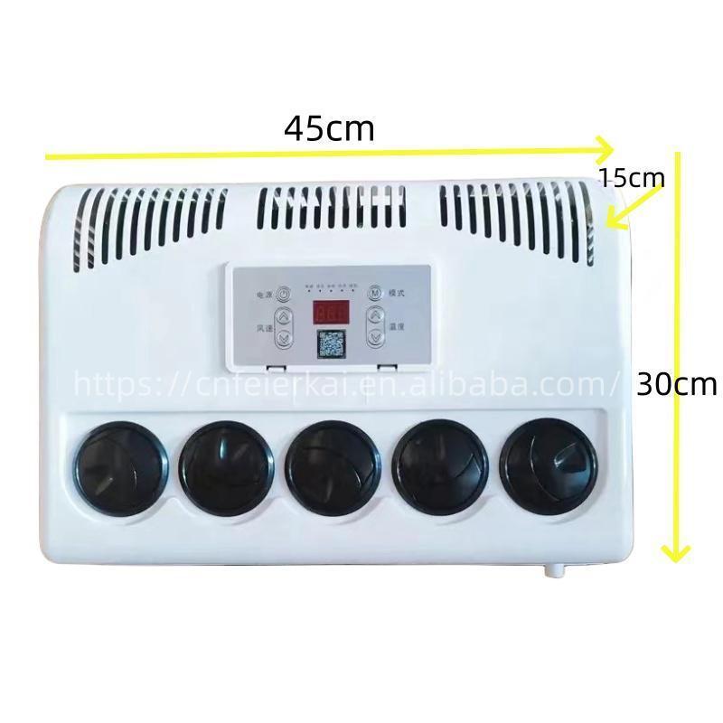 Parking Cooler Ac 12v Car Compresor Kit Electric 24v 12v Dc Rv Air Conditioner For Truck