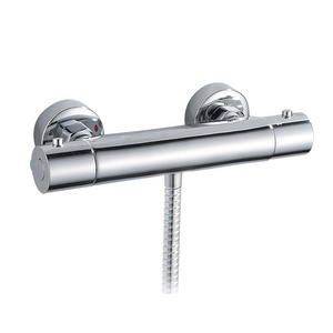 FLK thermostatic mixing valve cold and hot automatic cold and hot temperature control shower copper shower faucet