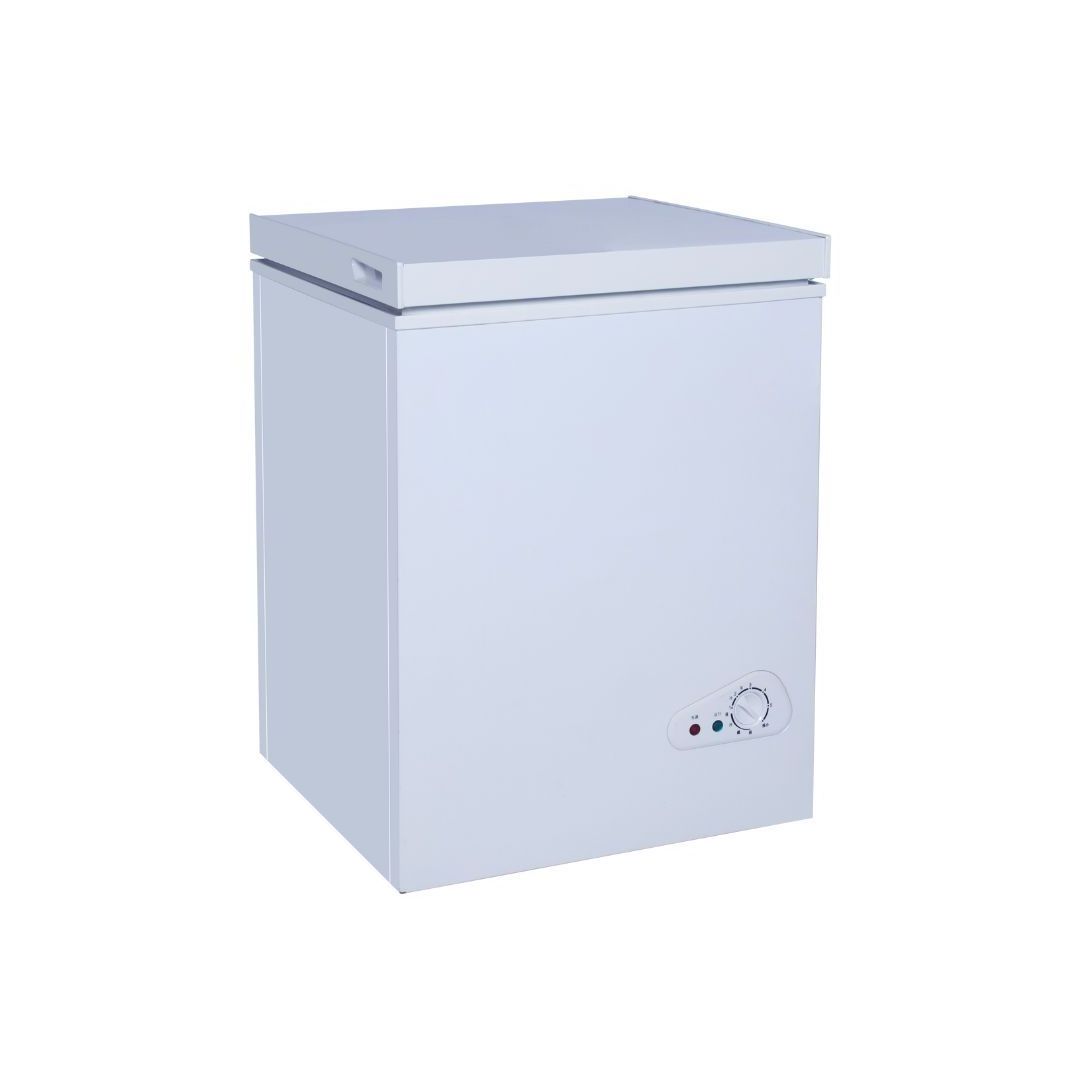 BD-72Q Commercial Portable Top Open Single Door Ice Cream Fridge Cold Food Chest Mini Deep Freezer