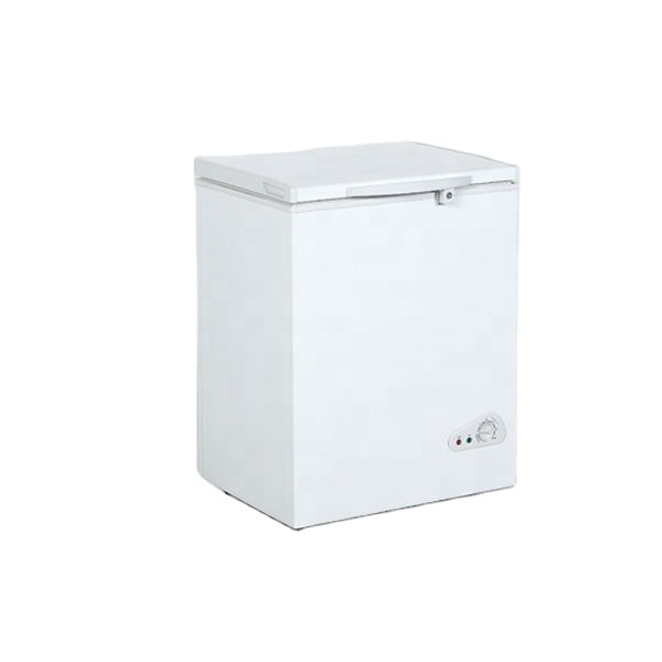 Large capacity Top open good quality chest Freezer with lock LED light refrigerator