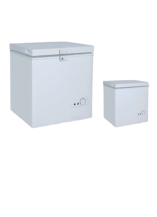 Large capacity Top open good quality chest Freezer with lock LED light refrigerator