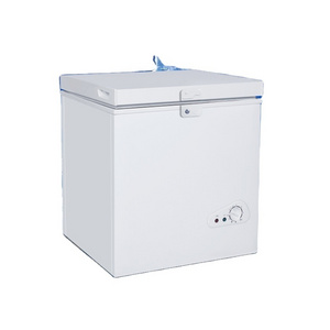 Large capacity Top open good quality chest Freezer with lock LED light refrigerator