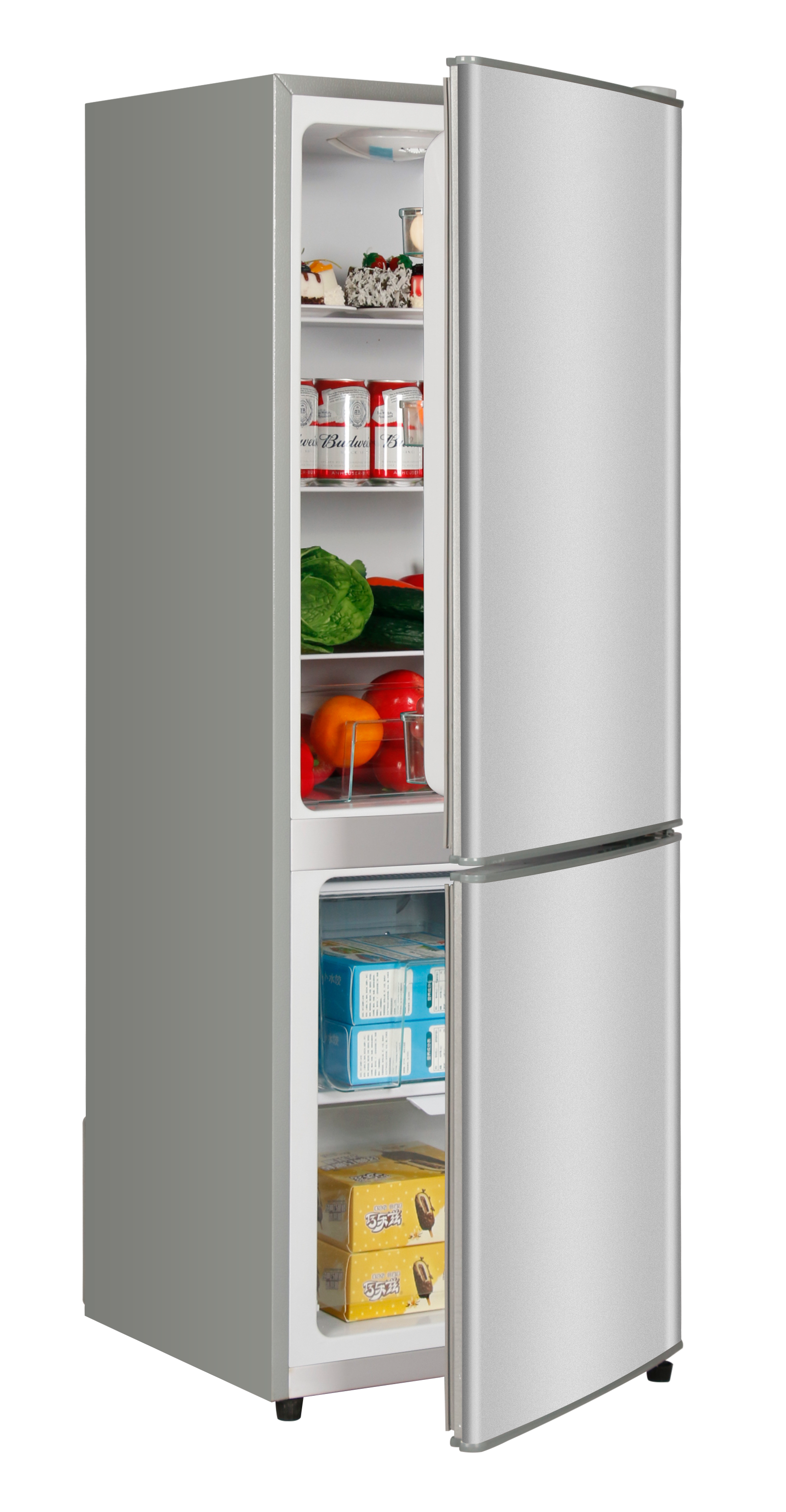 BCD-166W Double door refrigerators bottom freezer fridge hot sale home appliance other refrigerators