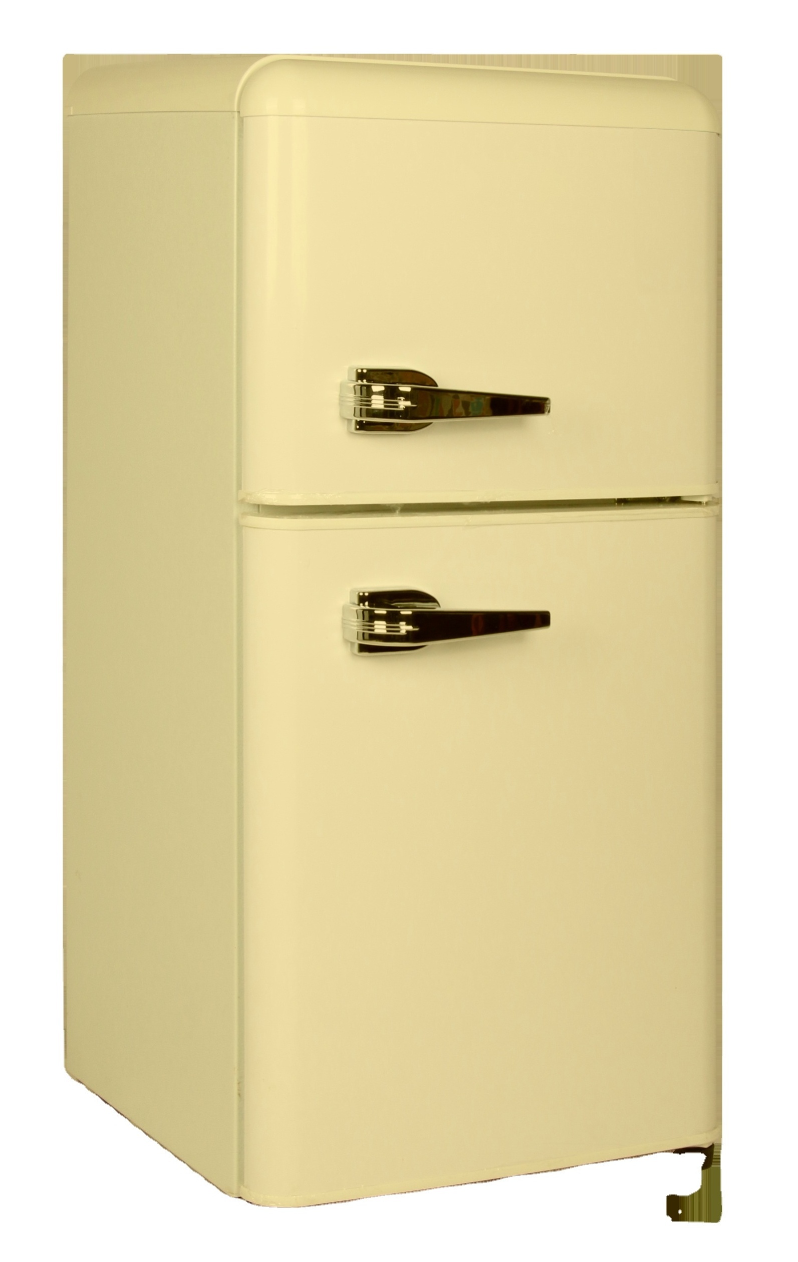 Retro Combi Refrigerator 102L Double door with handle,BCD-102R