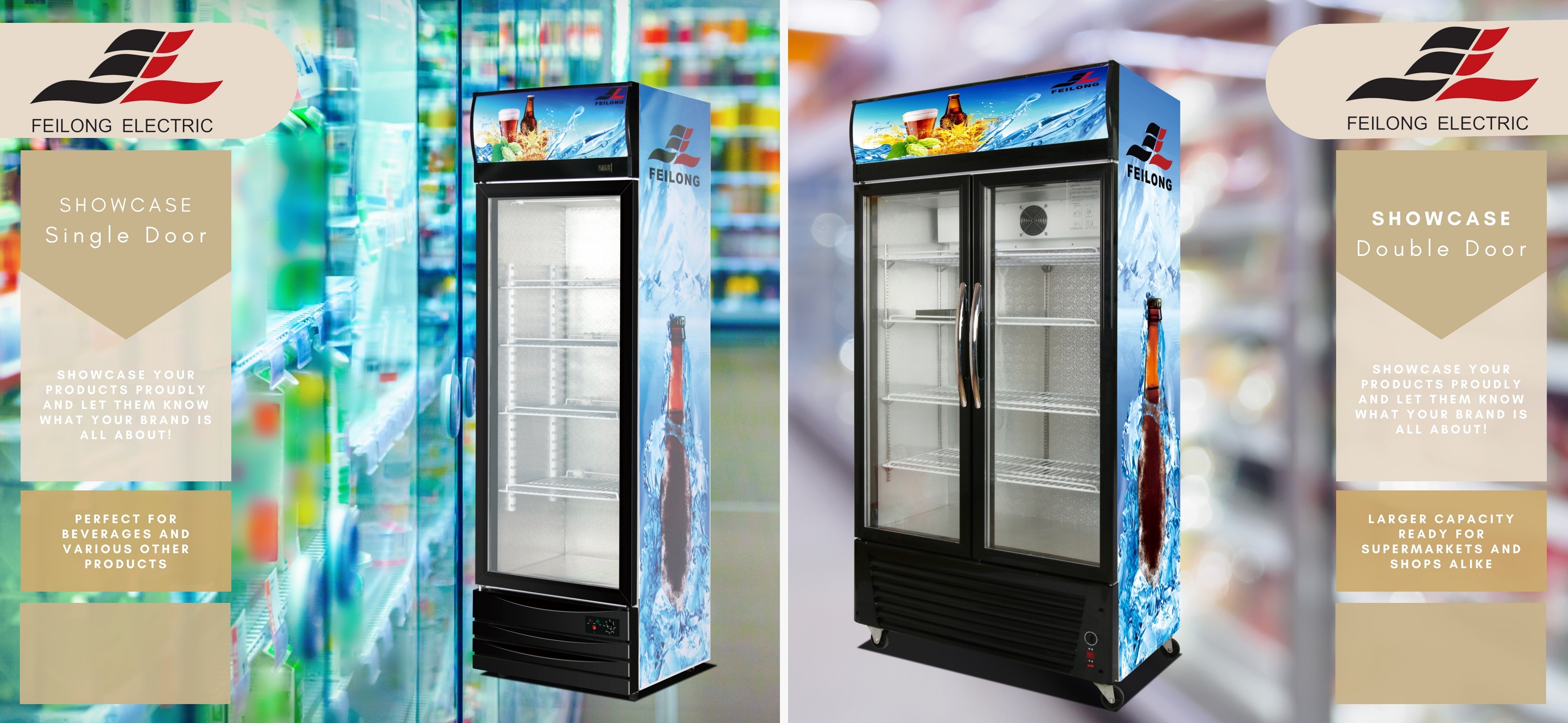 298L Drinks Cabinet / Upright Display Fridge /Combi Refrigerators / MODEL : LSC-298