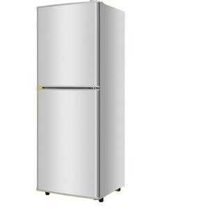 Home use frost free 136L fridge upright refrigerator Double Door combined freezer and Refrigerator