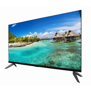 China Verified Suppliers 4k uhd flat screen TV in bulk wholesale 65 55 32 inch lcd led smart android  tv television