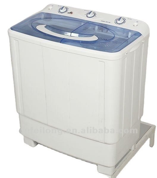 7.5KG wholesale clothes Semi-automatic Mini  Plastic Top Loading Washer and Dryer