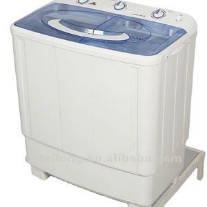 7.5KG wholesale clothes Semi-automatic Mini  Plastic Top Loading Washer and Dryer