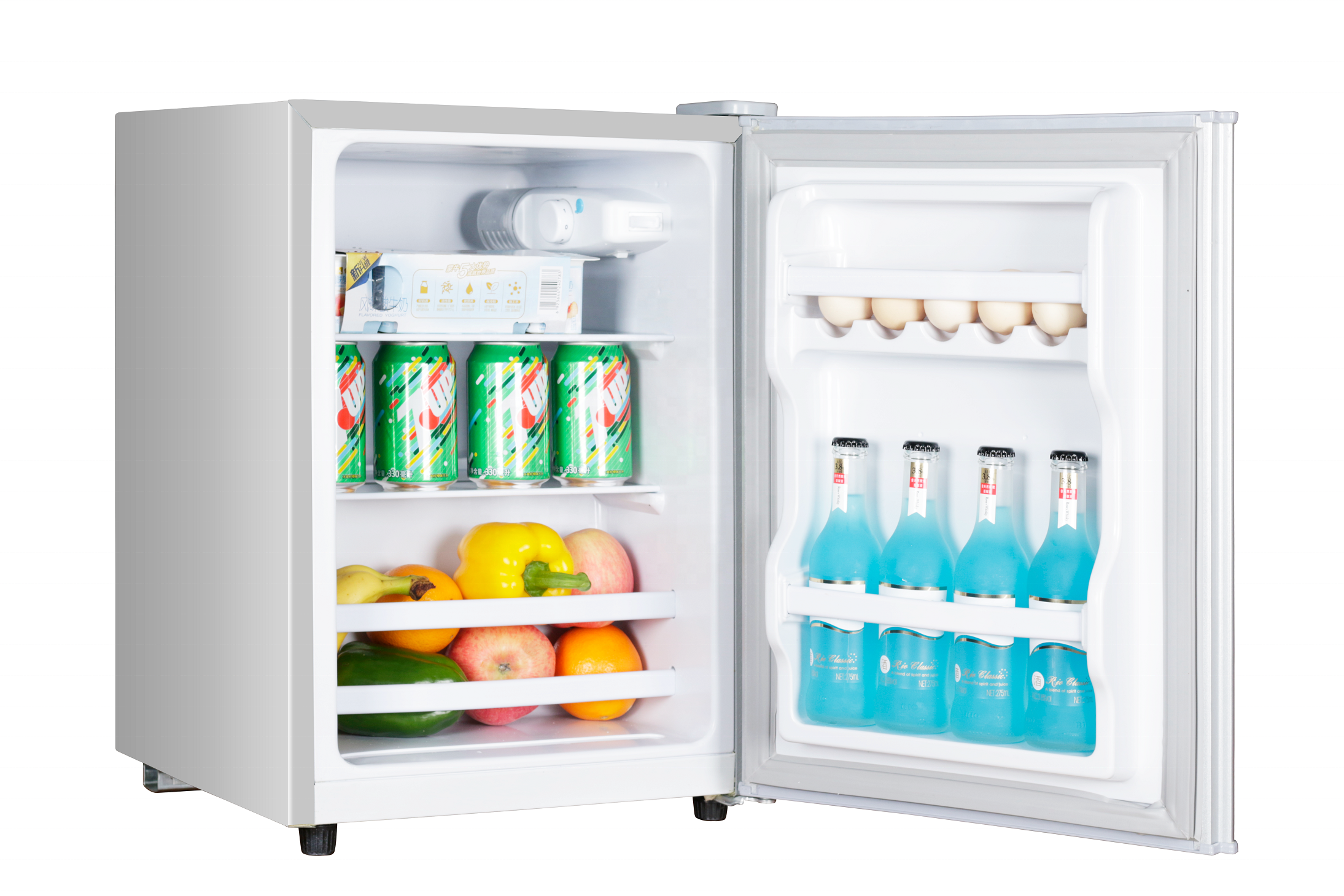 Cold Drink Cabinet Cooler Home Electric Single Door Hotel Mini Fridge