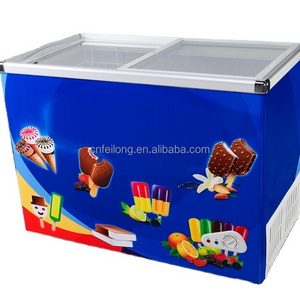 100L Sliding Glass Door Chest Freezer / Deep Freezer /  SD-100Q